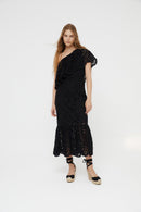Robe Découpé Découpé Noir
