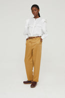 Pantalon Gardo Lin Ocre