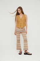 Pantalon Sixties Crop Gobi Nude