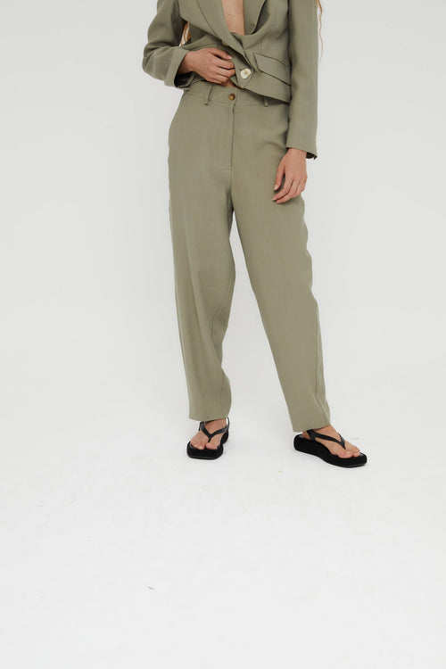 Pantalon Gardo Diagonal Kaki