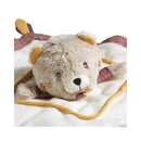 Doudou Mouchoir Ours En Velours Beige