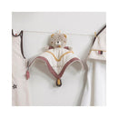 Doudou Mouchoir Ours En Velours Beige
