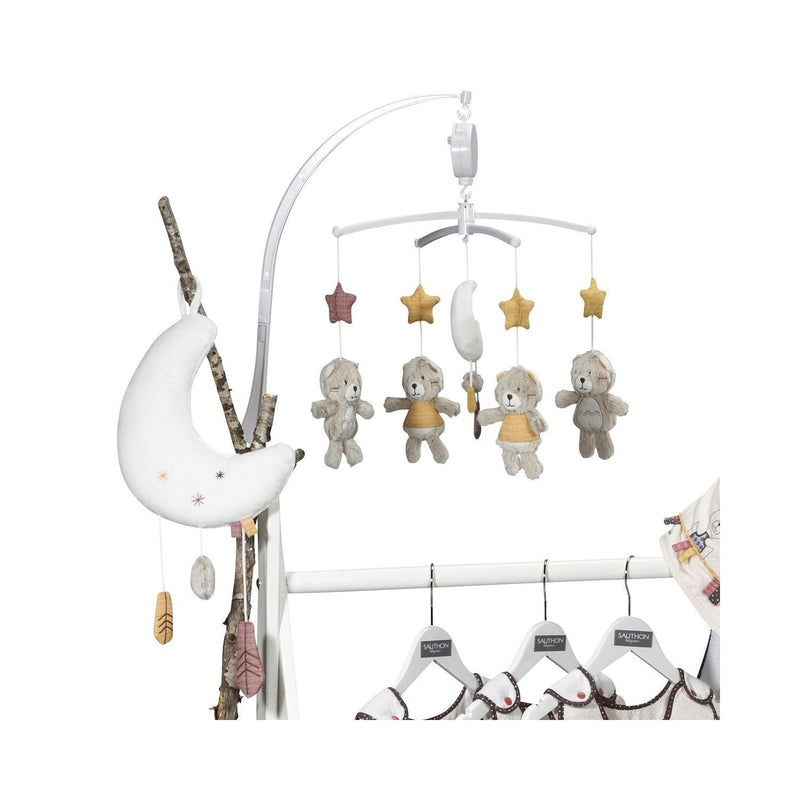 Mobile Musical En Polyester Beige