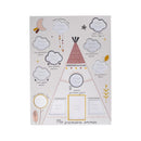 Pèle-Mêle 12 Photos En Bois Beige Tipi