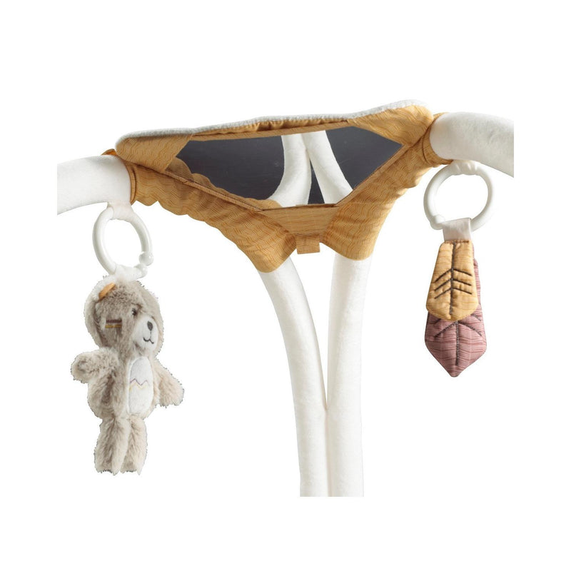 Tapis D'Éveil Tipi Bébé 77X77Cm En Polyester Beige