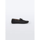 Fursac - Mocassins En Cuir Grainé - Noir - Homme