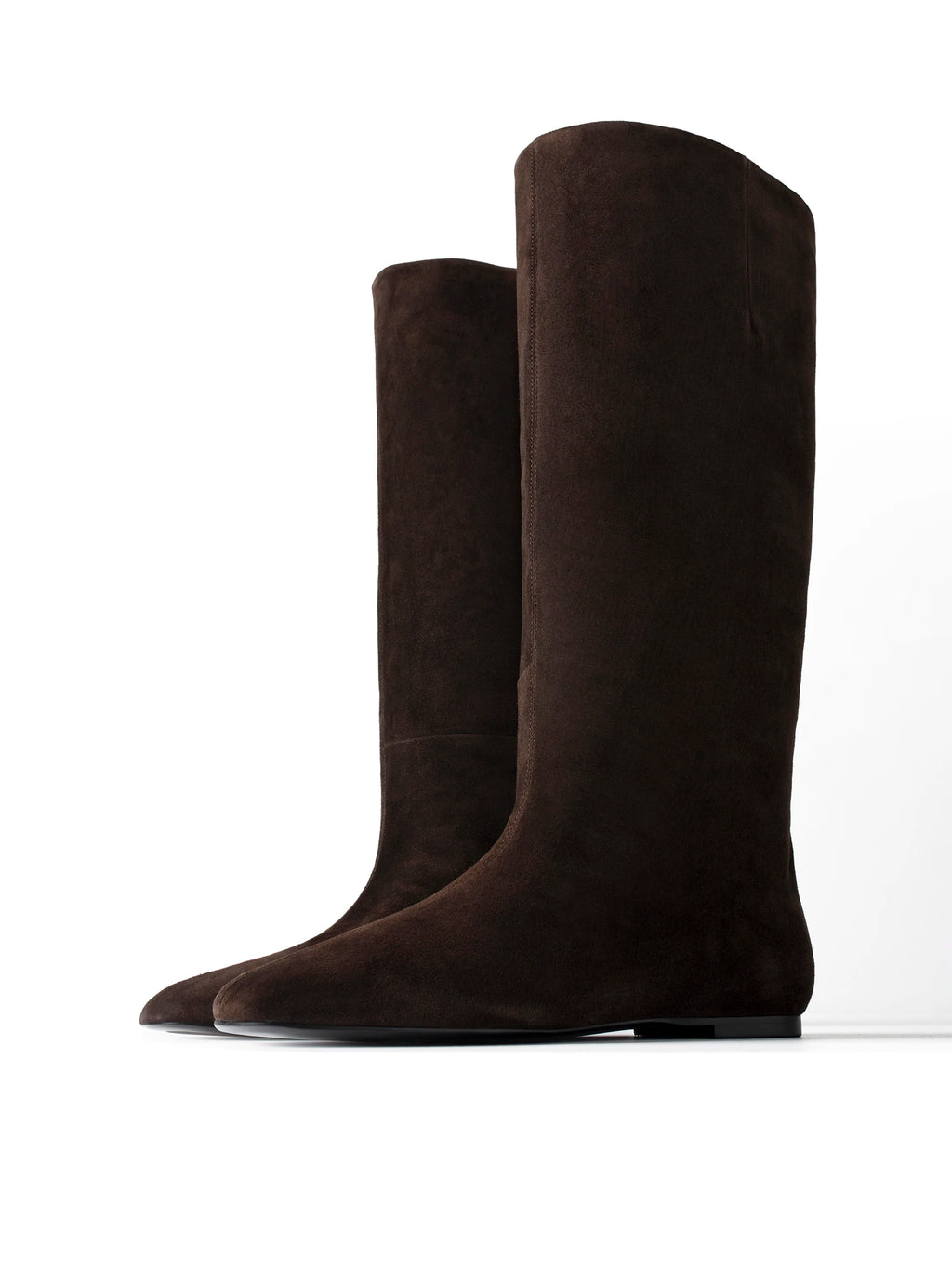 Bottes Leaves On The Ground - Marron