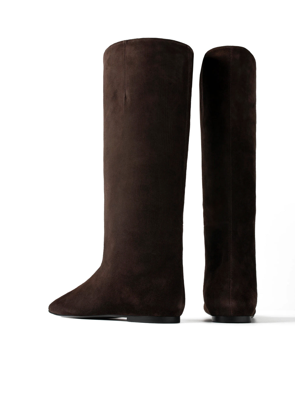 Bottes Leaves On The Ground - Marron