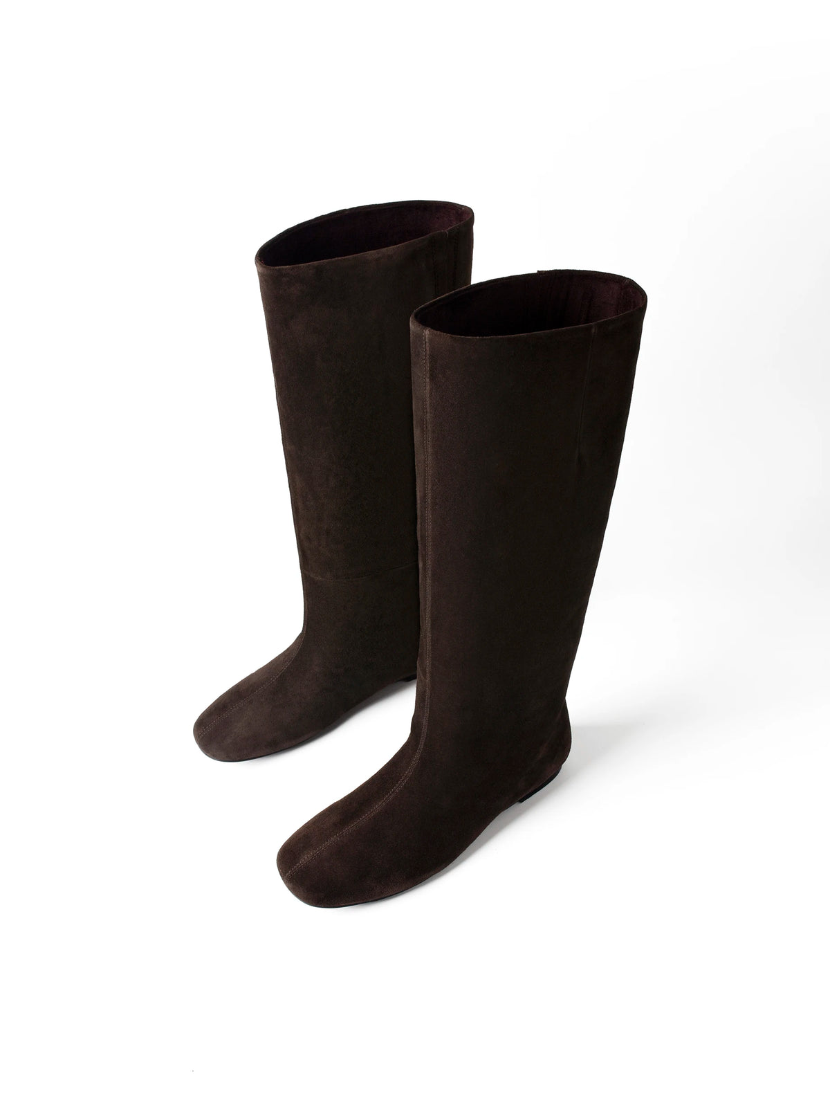 Bottes Leaves On The Ground - Marron