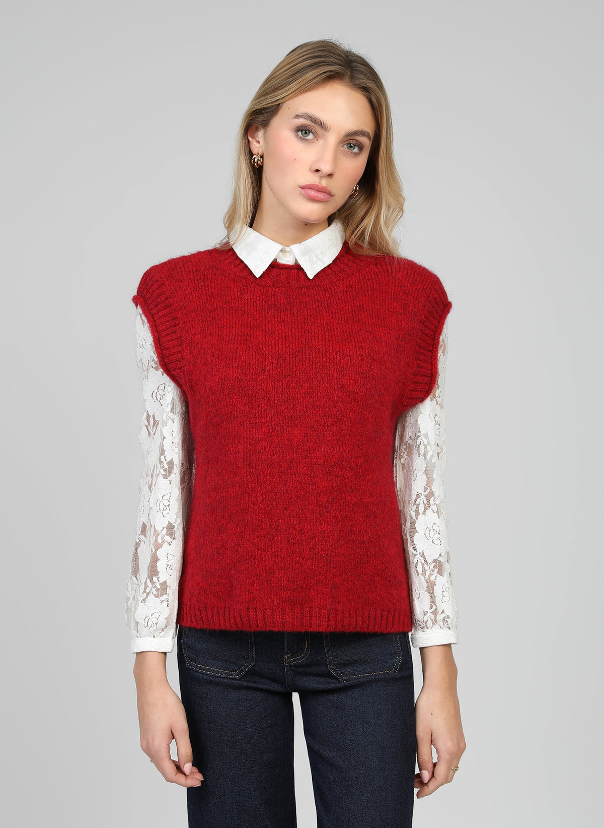 Pull Leboni Carmin