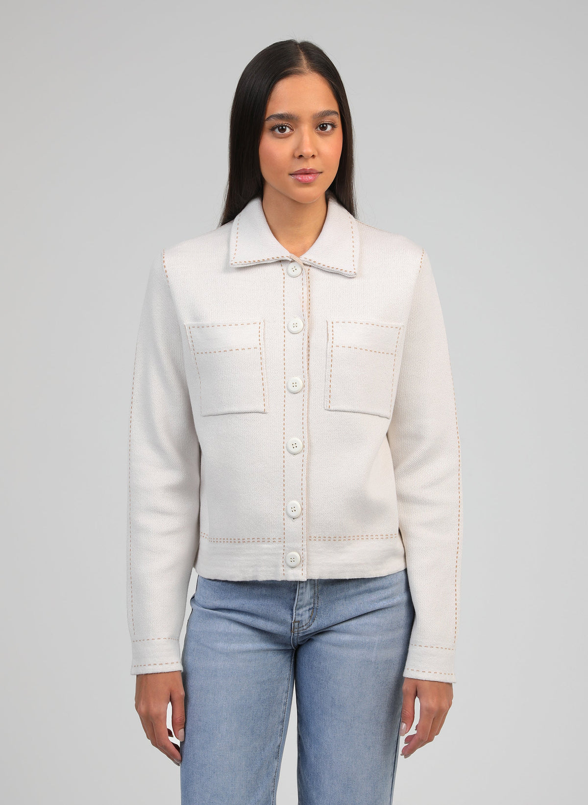 Gilet Leclint Ecru