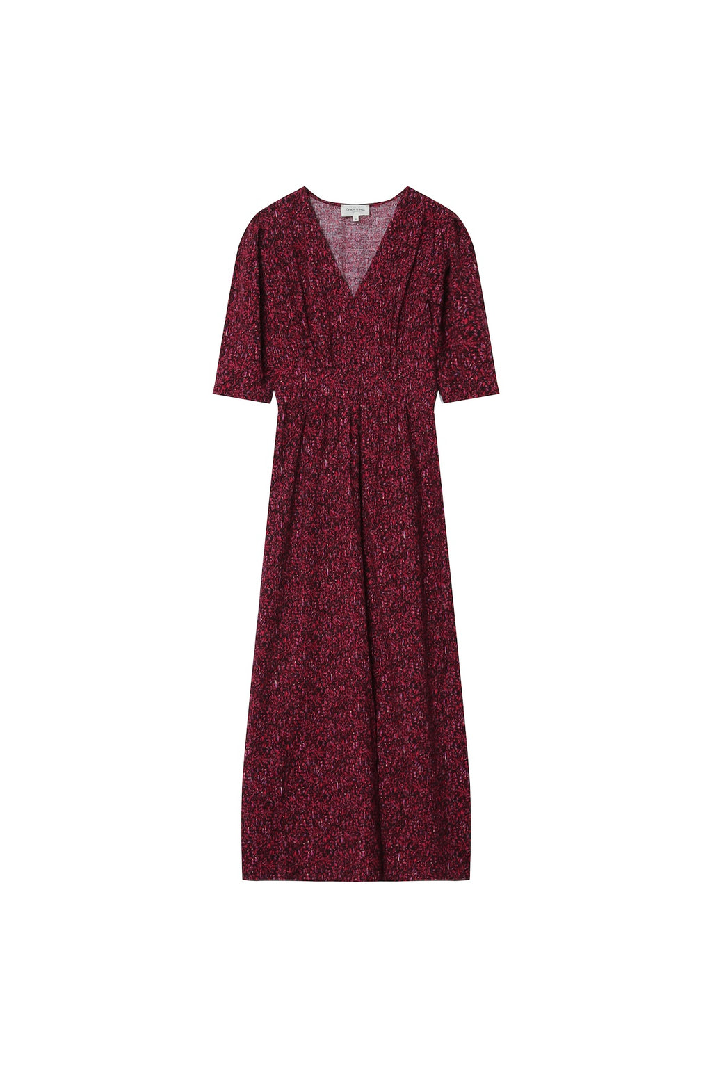 Vestido largo Lee - Peonía