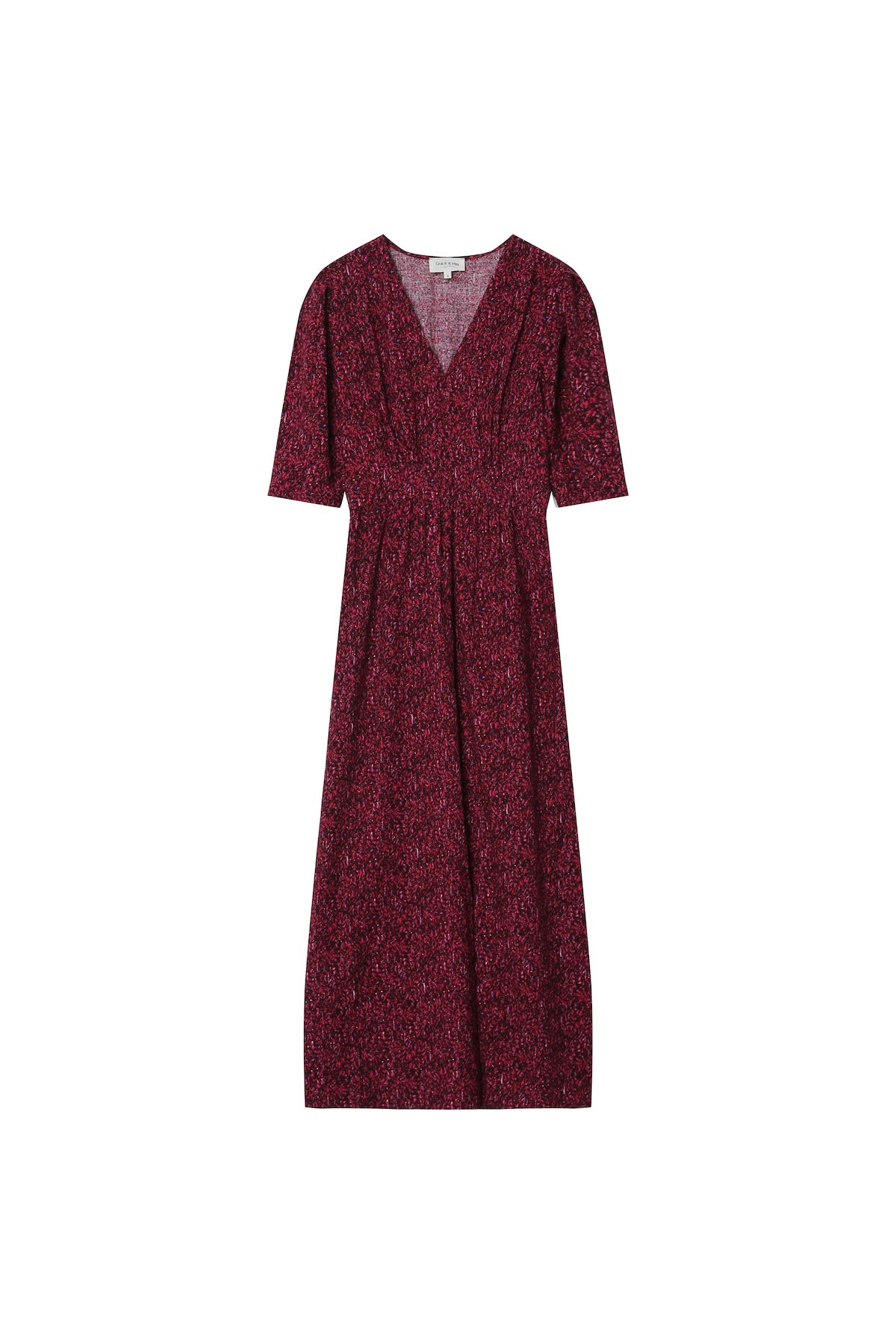 Vestido largo Lee - Peonía
