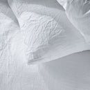 Comforter Set (Cover + Pillowcases) - 100% Cotton Gauze - Craie