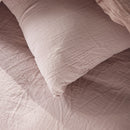 Comforter Set (Cover + Pillowcases) - 100% Cotton Gauze - Rose Des Sables