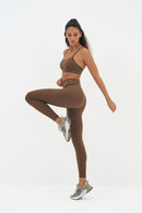 Legging Geneva - Marron - Femme