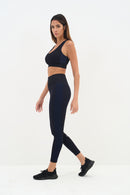 Malte Leggings - Black And Blue - Women
