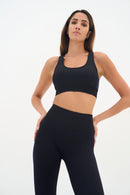 Malte Leggings - Black And Blue - Women