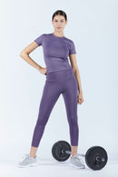 Legging De Sport - Violet