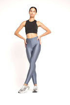 Gray Anti-Perspirant Women's Sports Leggings