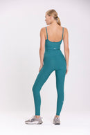 Legging Lotus - Emeraude