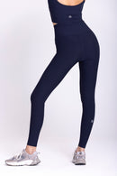 Legging Lotus - Bleu Nuit