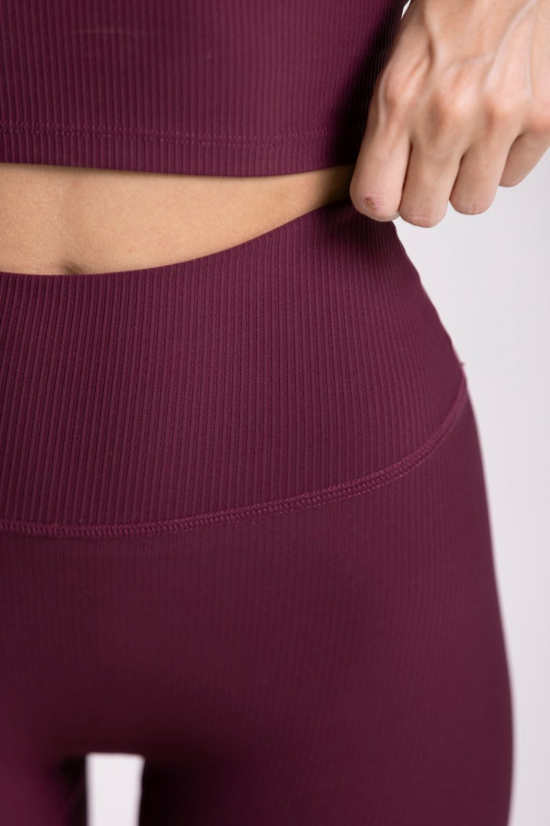 Legging Lotus - Bordeaux