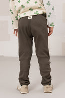 Leggings Rom Pom Taupe Foncé