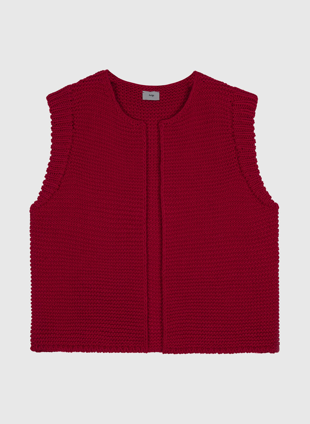 Cardigan Sans Manche Legringoly Cerise