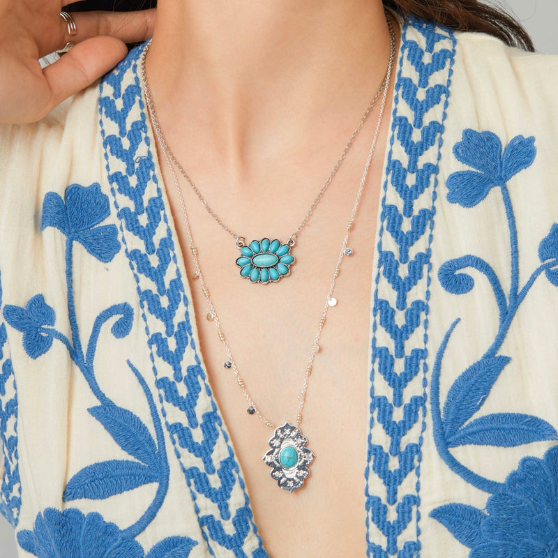 Leika Silver Necklace