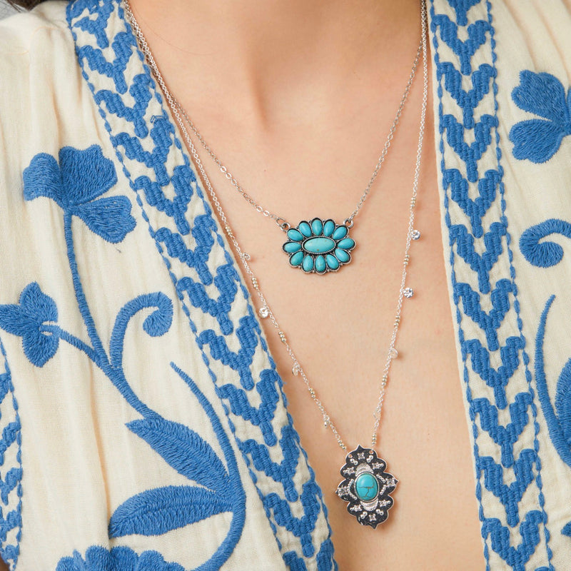 Leika Silver Necklace