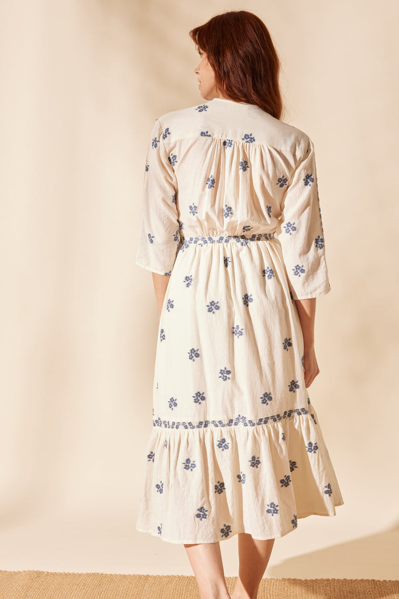 Leika Dress - Jacquard
