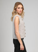 Cardigan Sans Manche Lejicky Lin