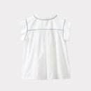 Blouse Lemongrass blanc en coton - Sélection Caramel à retrouver sur amaetc.com, concept store eco friendly pour enfants