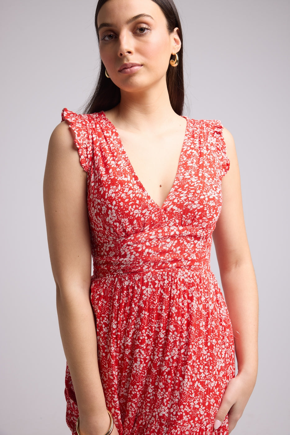 Vestido Largo - Lenny Long - Rojo