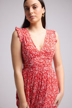 Vestido Largo - Lenny Long - Rojo