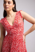 Vestido Largo - Lenny Long - Rojo