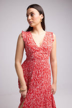 Vestido Largo - Lenny Long - Rojo