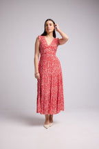 Vestido Largo - Lenny Long - Rojo