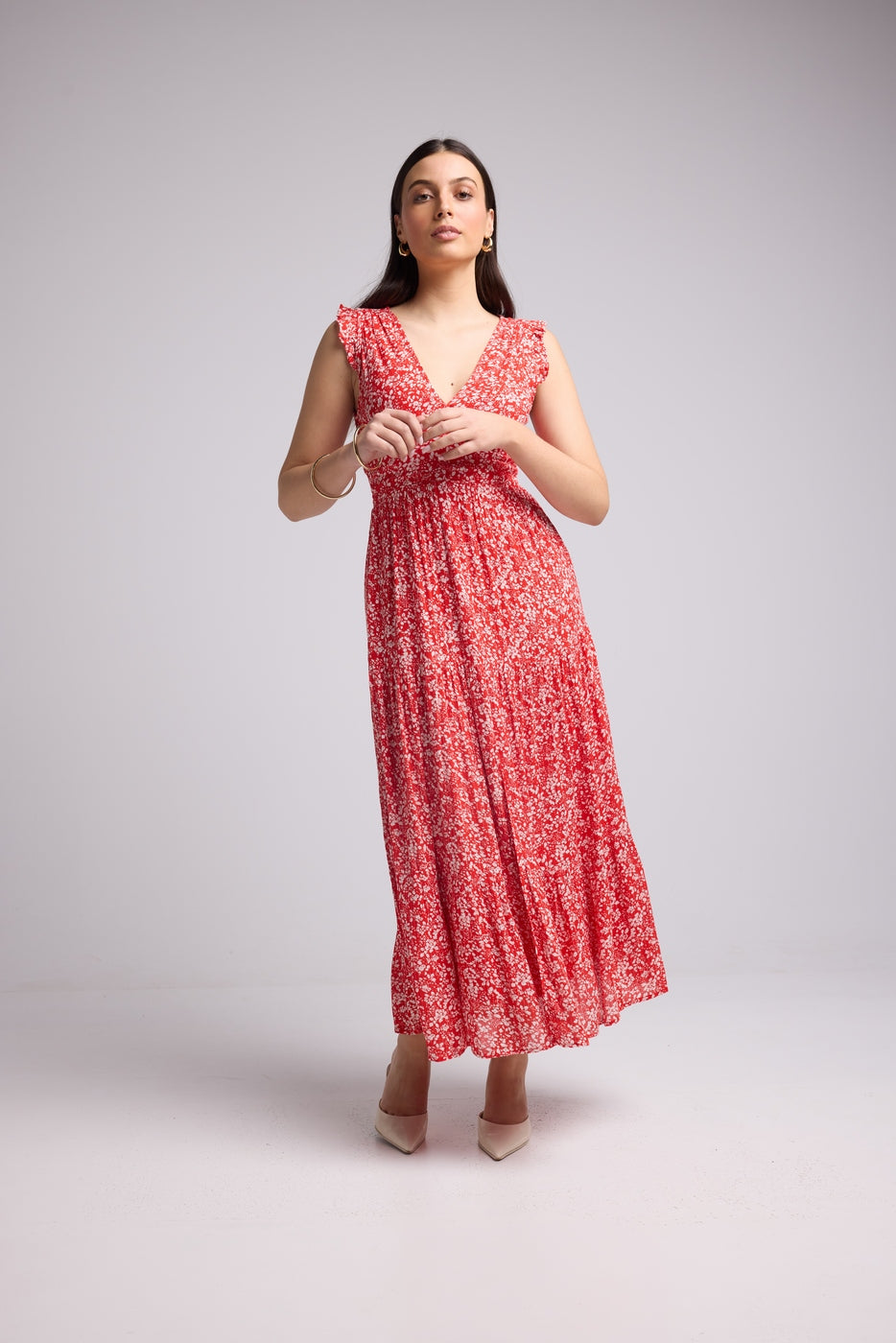 Vestido Largo - Lenny Long - Rojo