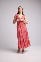 Vestido Largo - Lenny Long - Rojo