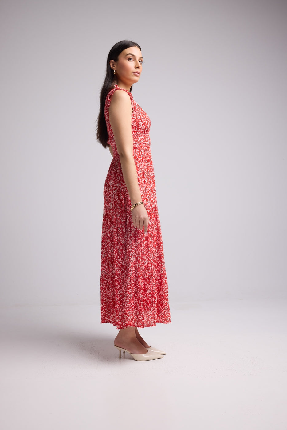 Vestido Largo - Lenny Long - Rojo