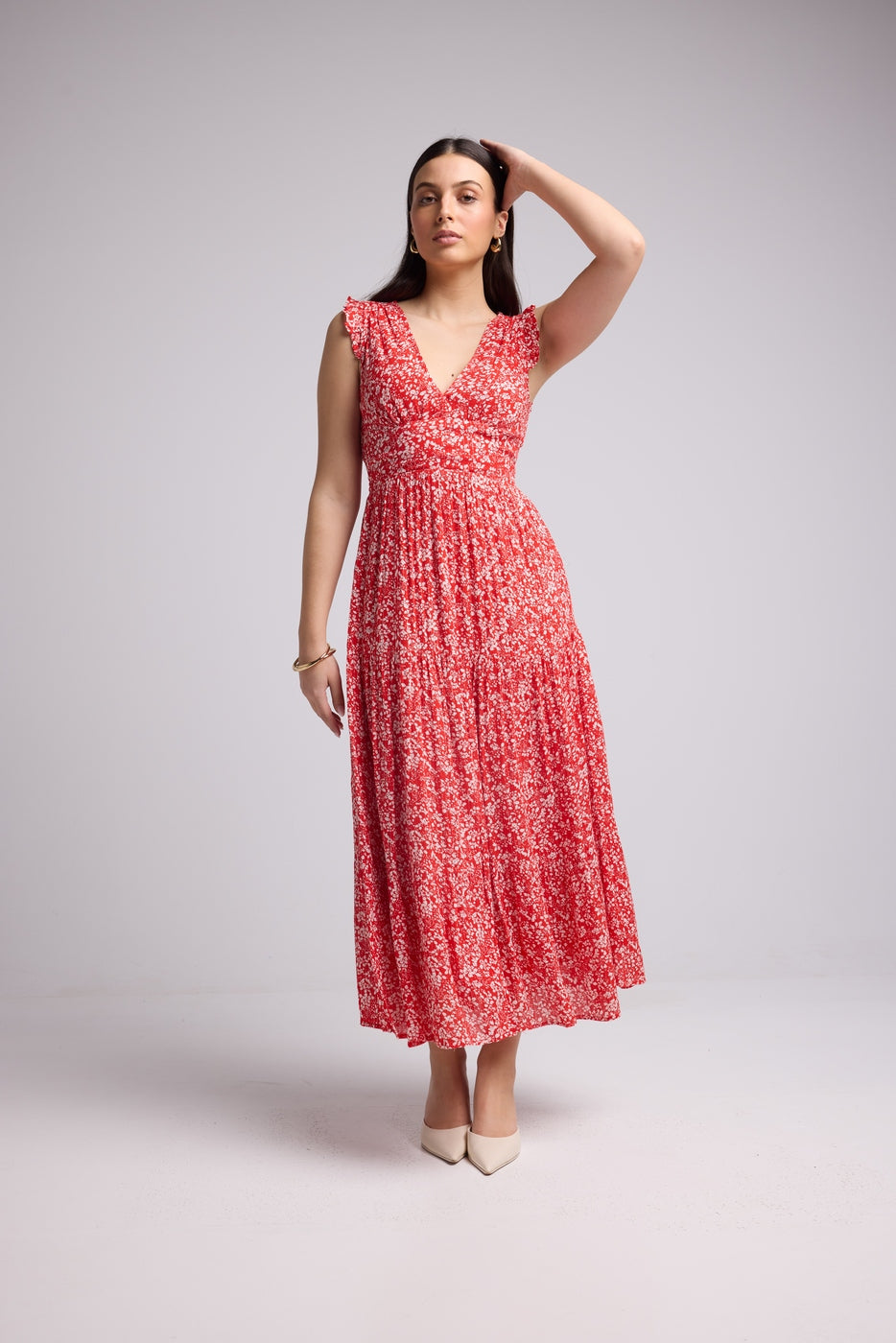Vestido Largo - Lenny Long - Rojo