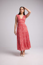 Vestido Largo - Lenny Long - Rojo