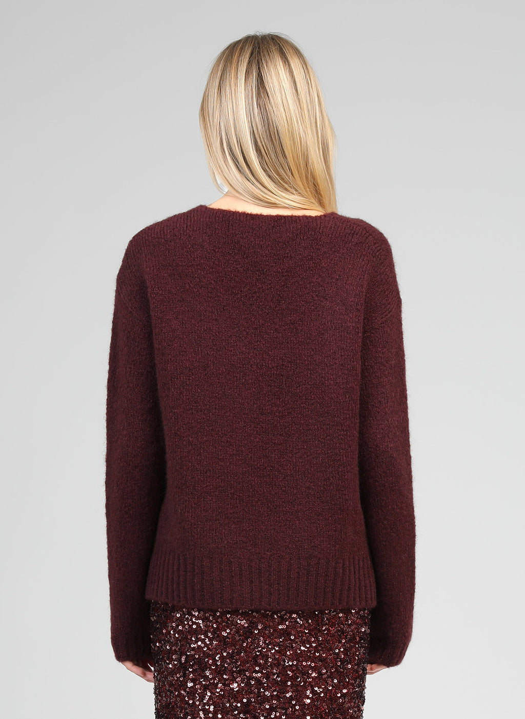 Pull Lenoli Bordeaux