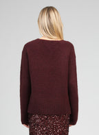 Pull Lenoli Bordeaux