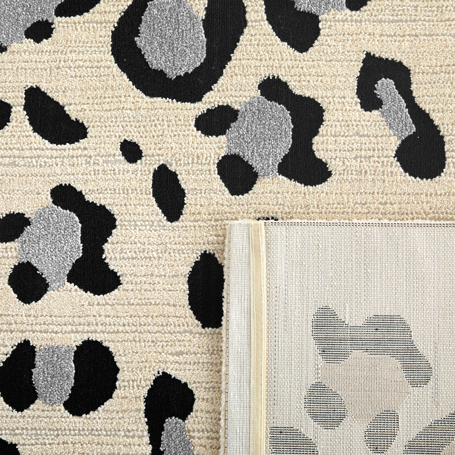 Alfombra Leovah 520 - Leopardo - Crema - Interior