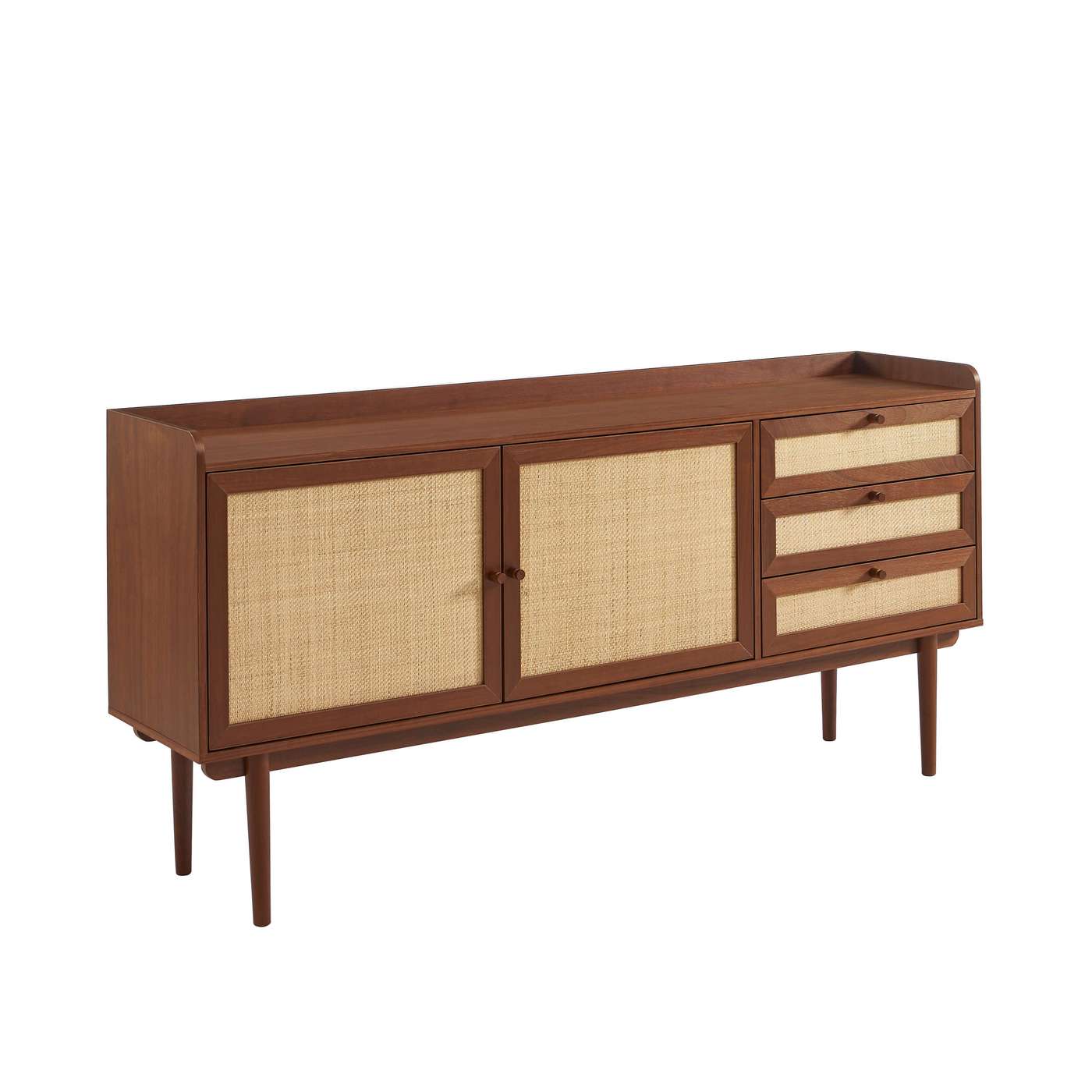 Leon - Sideboard - Oak Veneer and Rope