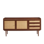 Leon - Sideboard - Oak Veneer and Rope
