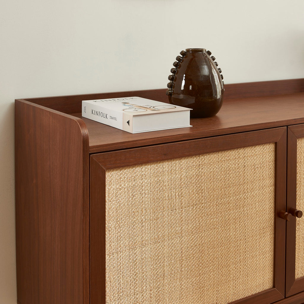 Leon - Sideboard - Oak Veneer and Rope